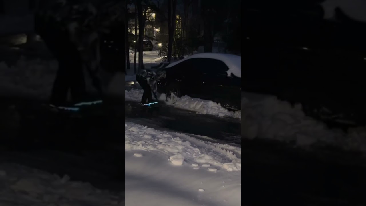 Gillie Caught Lacking After He Run Out Of W**d & His Car Covered In Snow😬  