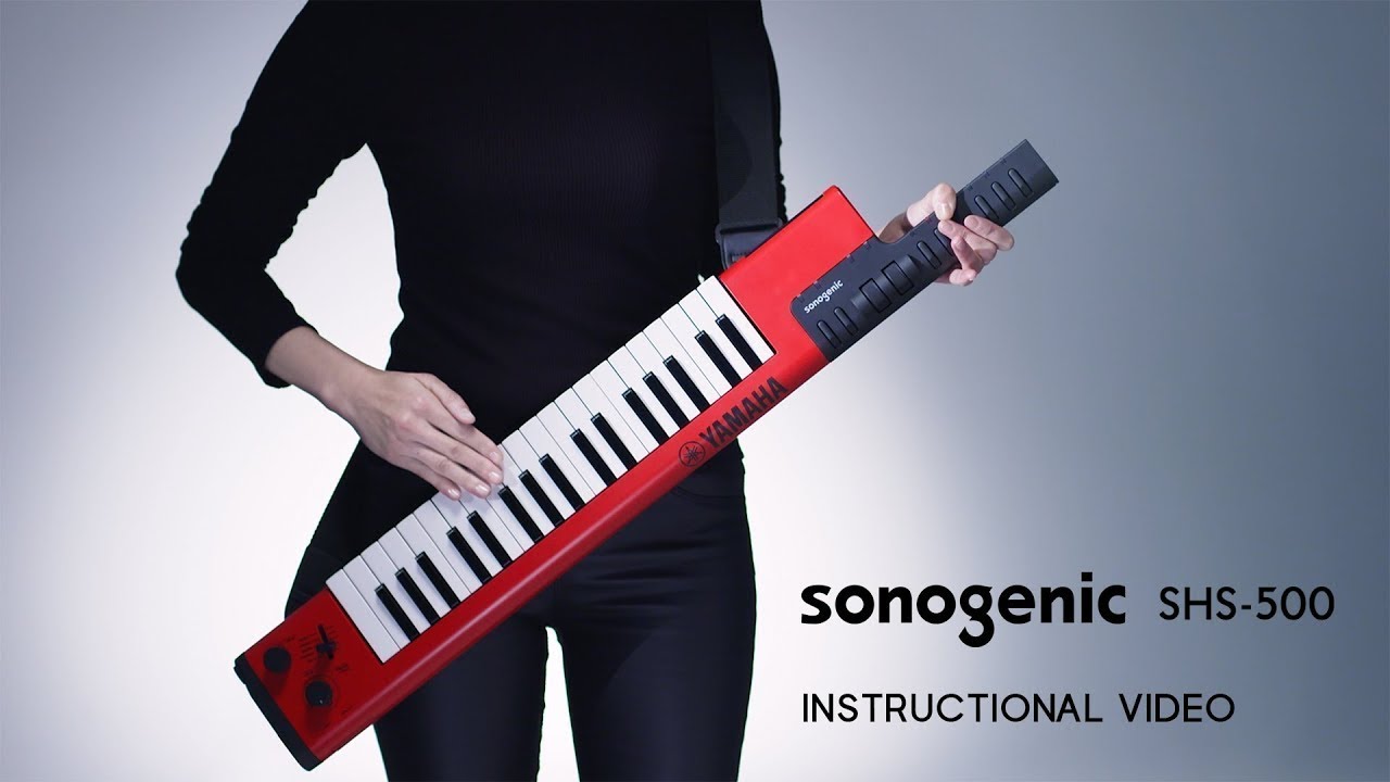 Yamaha Sonogenic SHS-500 Keytar Demo — Daniel Fisher - YouTube