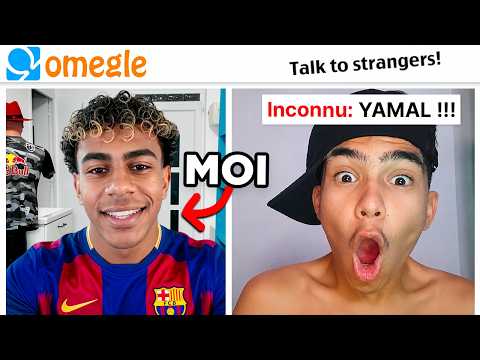 I'm Pretending to be Celebrities on Omegle!