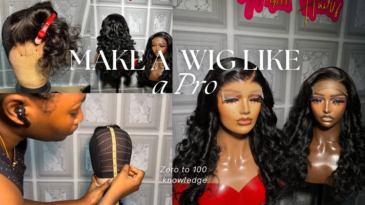 HOW TO MAKE A WIG like a PRO (step by step beginner's guide)