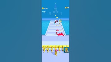 Gun Clash battle friend 3D Game | bubble Gameplay | level 36 mobile video android ios #games #gamer