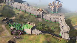 Age of Empires 4  3v3 FULL SCALE TOTAL WAR | Multiplayer Gameplay