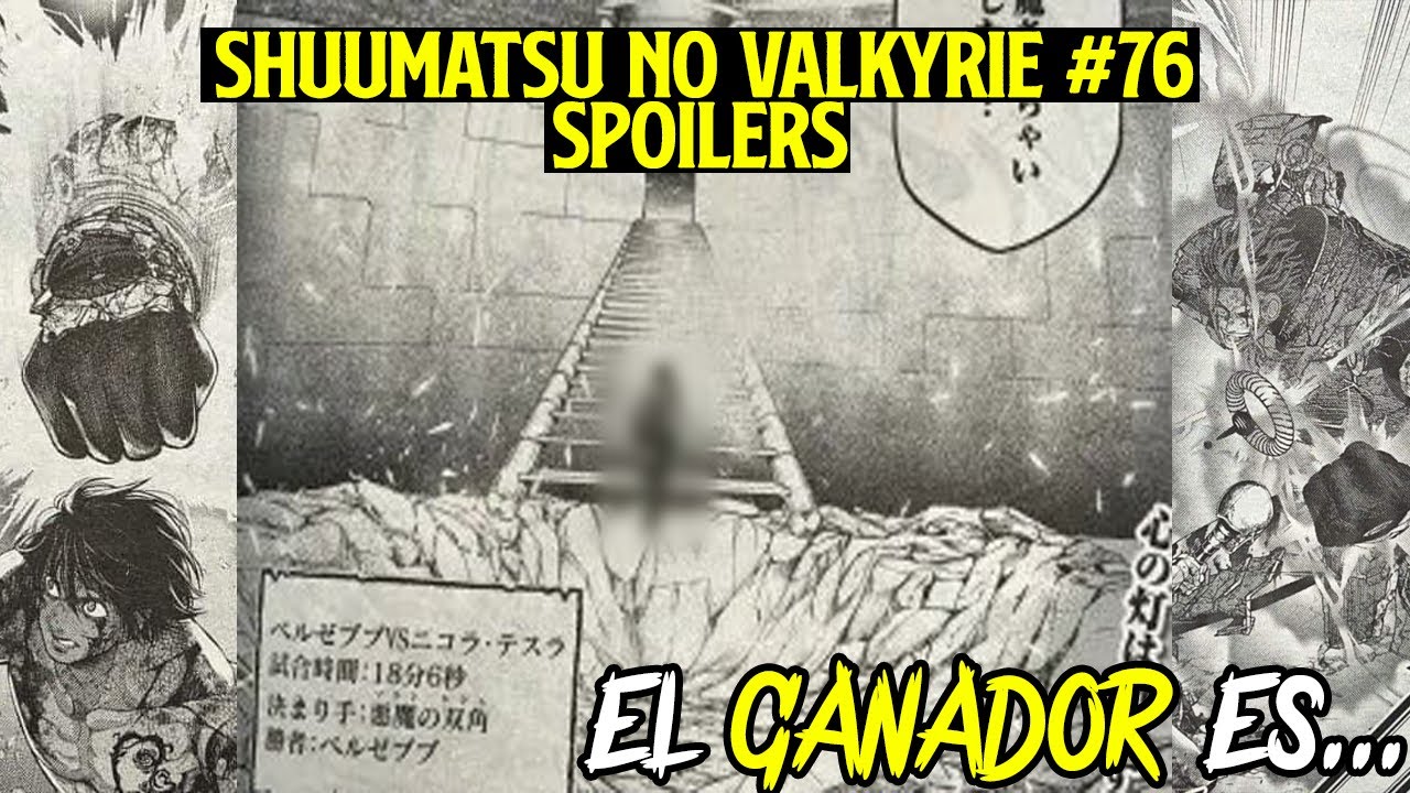 El GANADOR es... | SHUUMATSU NO VALKYRIE #76 // SPOILERS FUERTES - YouTube