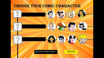 Selecting own comic character using state view and advance action in Adobe Captivate