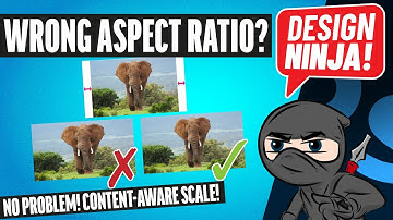 Scale to New Aspect Ratio in Photoshop with Content Aware Scale