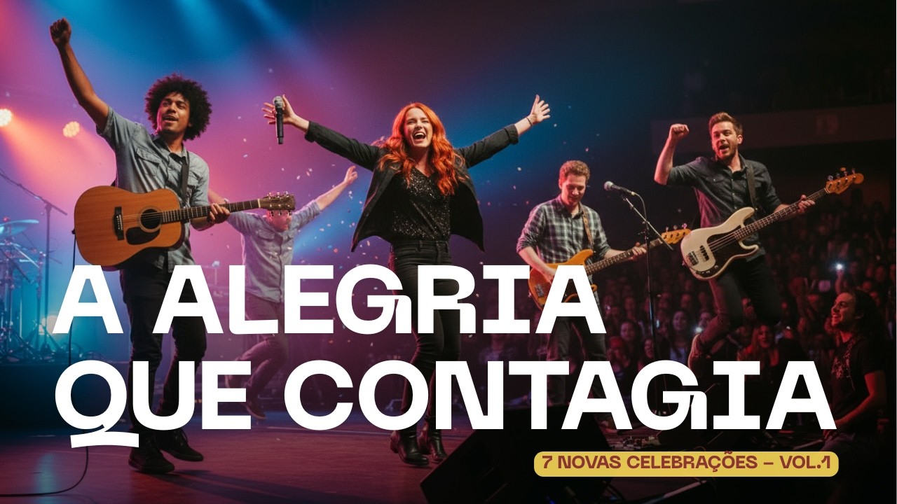 7 LOUVORES DE CELEBRAÇÃO | Impossível ficar parado 🎶