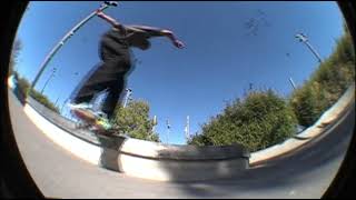 Capers skateboarding Aris Williams 