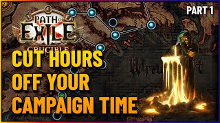 Path of Exile - Campaign Guide & League Start Campaign Tricks to Get to Maps FASTER | PART 1 screenshot 1