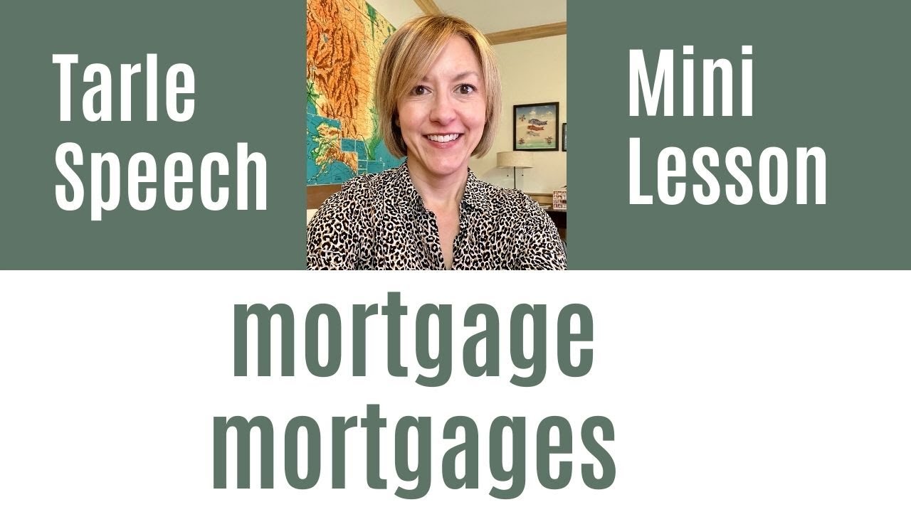 How to Pronounce MORTGAGE & MORTGAGES - 