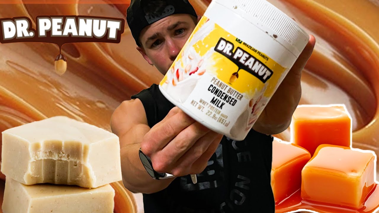 BODY BUILDER REVIEWS PROTEIN PEANUT BUTTER! Condensed Milk Flavored! From Dr.  PEANUT! 