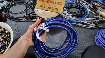 còn đúng 5m dây loa bạc đức harmony 7n occ silver giảm giá chút cho anh em múc nốt