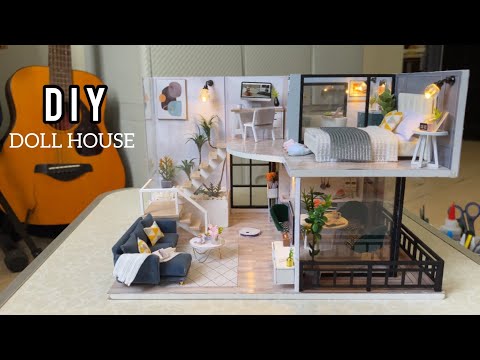 DIY DOLL HOUSE The Satisfied Time - relaxing satisfying video