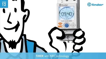 FINDER timer 12 series with NFC