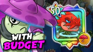 This STRANGEST Night Cap BUDGET DECK Got Me to Ultimate League | PvZ Heroes