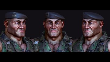 Jack O Hara in New Style - Commandos 2 Video Game Character