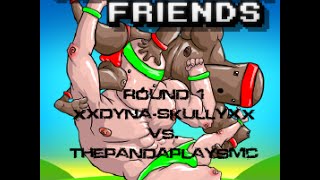 Let's Play - Mount Your Friends - Round 1 - xXDyna SkullyXx vs. ThePandaPlaysMC