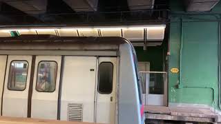 荃灣線 M-Train A173/A122 駛離葵芳站1號月台