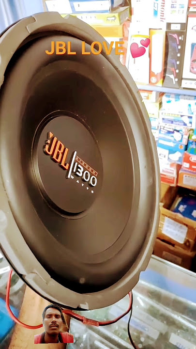JBL 1300 bass test😯 #jbl #bass #sound #subwoofer #sanu4u