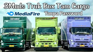 TOP 3 MOD TRUK BOX TAM CARGO LINK MEDIAFIRE NO PW - Bus Simulator Indonesia