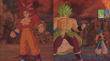 Daima Ssj4 Goku vs Team DBS Broly - Dragon ball sparking zero