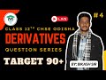 Derivatives MCQ | Target 90+ Maths Class 12 CHSE Odisha | MatSciOdia