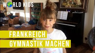 Gymnastik machen | Ein Film von Oda | Paris | Frankreich | WorldKids.tv