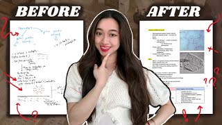 how to take NOTES that will score you an A+ in exams ✍ | free Notion template