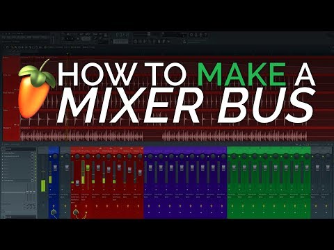 how-to-make-groups-and-bus-channels-in-the-mixer---fl-studio-basics