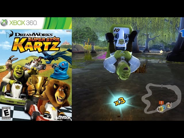 Dreamworks Super Star Kartz trará Shrek e outros 13 personagens em