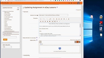 Embed a PDF or worksheet in Moodle