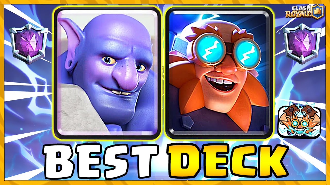 New Best Electro Giant Deck With Bowler In Clash Royale YouTube
