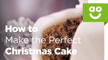 How to Make the Perfect Christmas Cake | ao.com with Bosch