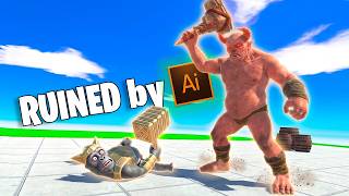 1v1 MUTANT PRIMATES vs INFERNALS Ruined by AI in ARBS