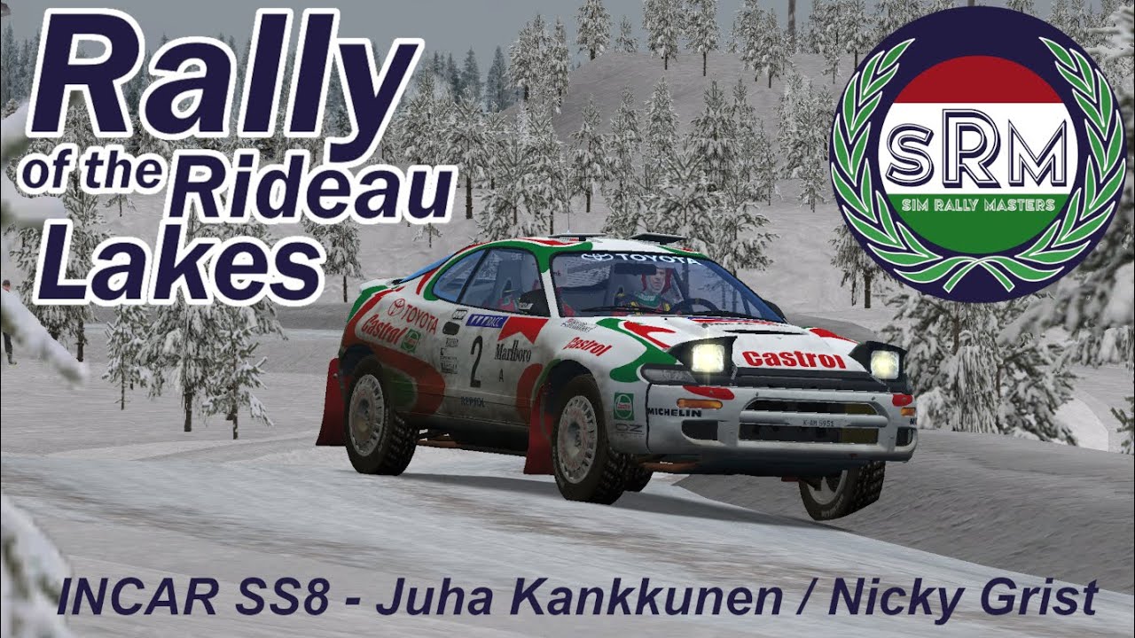 RBR - Sim Rally Masters - Rally of the Rideau Lakes SS8 Onboard - YouTube