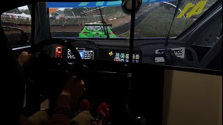 rFactor. 2 / progressive wet weather test / in the BTCC Infiniti / @ Brands Hatch Indy-
