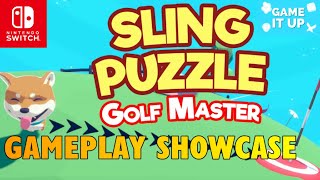 Sling Puzzle: Golf Master Gameplay Showcase (Nintendo Switch) @Gameitupchannel
