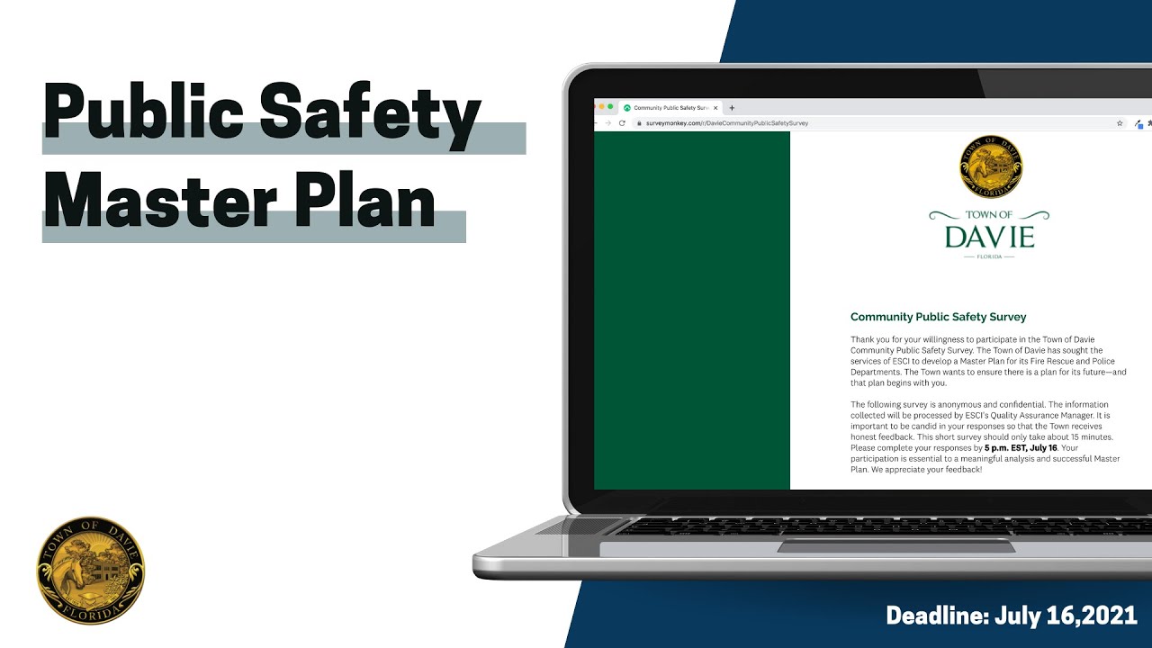 Public Safety Master Plan Public Input - YouTube