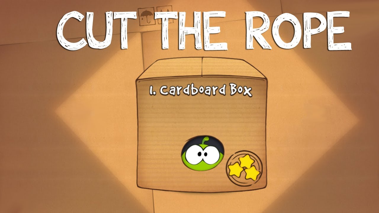 Cut the Rope Cardboard Box Walkthrough YouTube