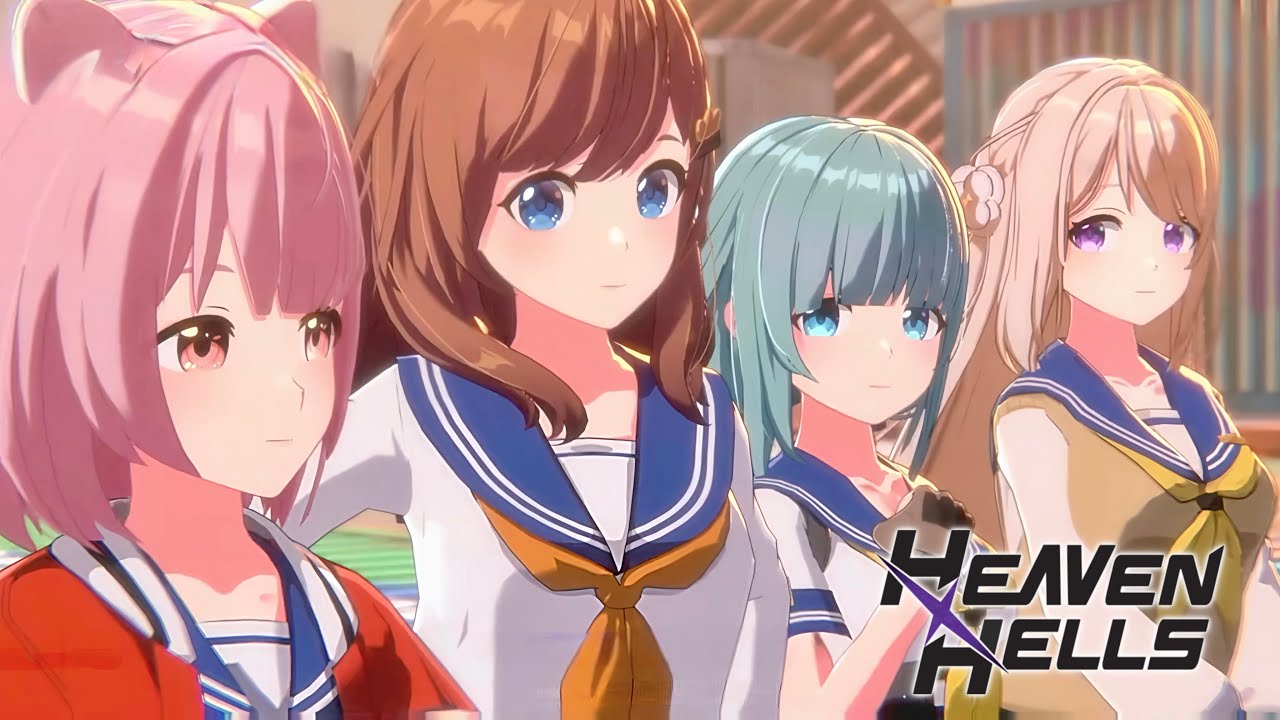 First Look at HeavenHells: Anime Squad RPG Mobile | Intro & Graphics Settings | MutedGamer