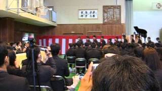 20150313卒業式退場「道」