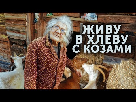ШОК! 85-ЛЕТНЯЯ БАБУШКА ЖИВЕТ В ХЛЕВУ С КОЗАМИ! БЫЛА УЧЁНОЙ-СТАЛА БОМЖОМ!