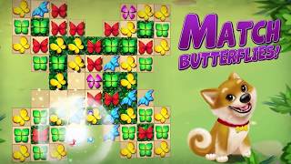 Butterfly Garden Mystery - Match butterflies, revive the garden! screenshot 2