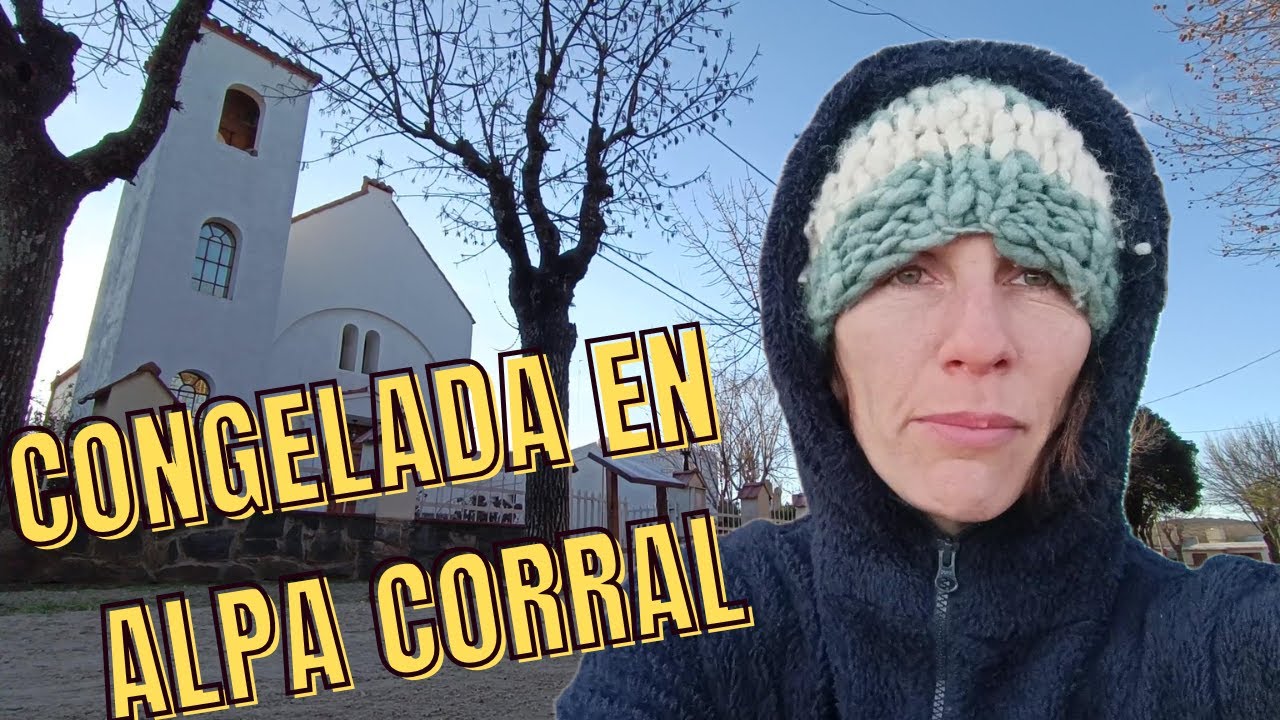ALPA CORRAL: ACAMPAMOS en PLENO INVIERNO y esto fue lo que pasó.