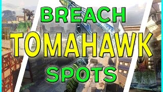 Breach Tomahawk Spots (Combat Axe SnD Spots) - Black Ops III - iXeno