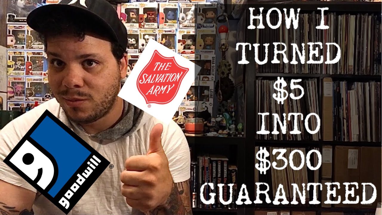 5 into 300 How To Make Money from Goodwill & Thrift Stores Episode 3
