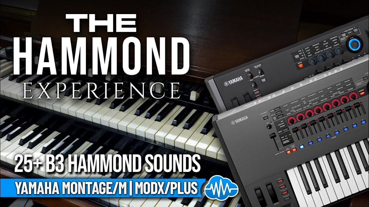YAMAHA MONTAGE - MODX Series ♫ 25+ B3 Hammond Sounds ▻ THE