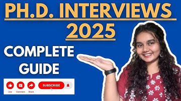 SPPU Ph.D. Interviews 2025 | Complete Guide #phdinterview #phd #sppu #education #interview #2025