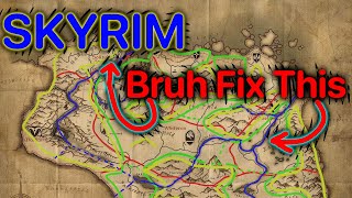 World Building- The Skyrim Map's 𝓪𝓮𝓼𝓽𝓱𝓮𝓽𝓲𝓬𝓬𝓬 & 𝓯𝓸𝓻𝓶