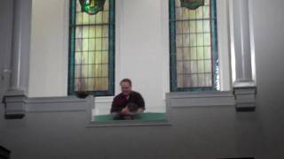 Cameron Being Baptized