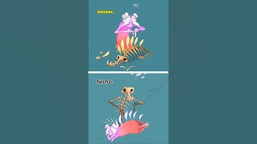 Withur on Bone Island – Original VS Twisted Version | My Singing Monsters Swap || MSM Pixel